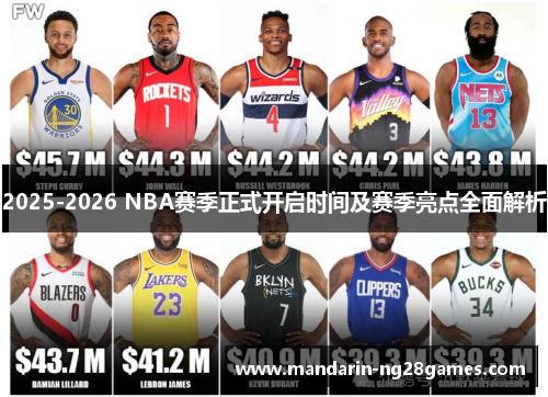 2025-2026 NBA赛季正式开启时间及赛季亮点全面解析